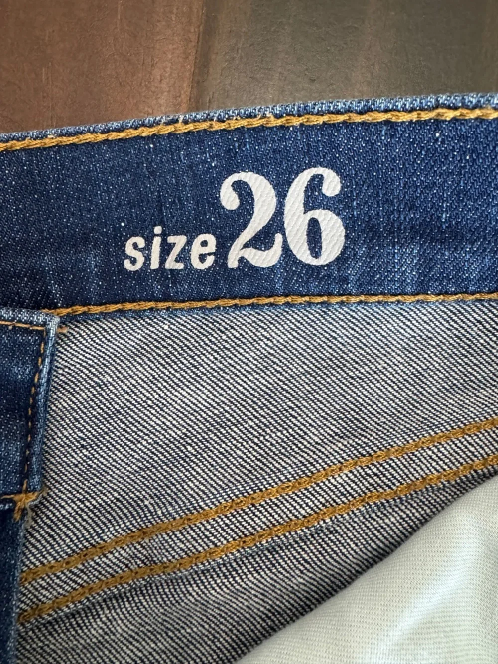 J.Crew Indigo Denim Raw Hem Denim Shorts Size 26